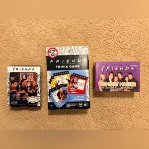 F•R•I•E•N•D•S Trivia and Card Game Set